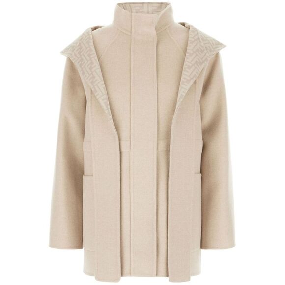 FENDI Handbags - Fendi Women Parka-Style Wool Blouson
